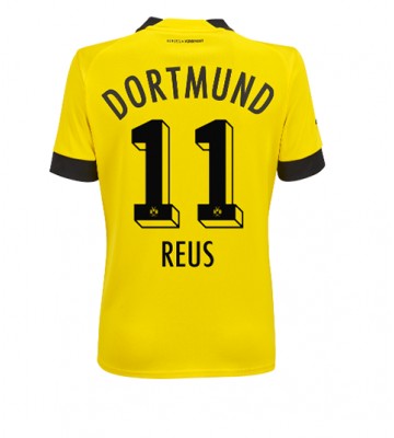 Borussia Dortmund Marco Reus #11 Hjemmedrakt Kvinner 2022-23 Kortermet